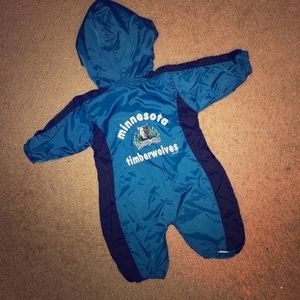 6-9 Months Timberwolves Jumpsuit and Onesie